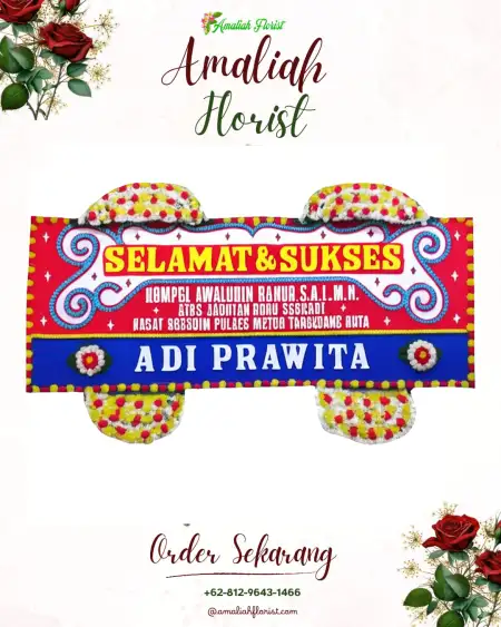 Papan Bunga Ucapan Selamat Kinilow